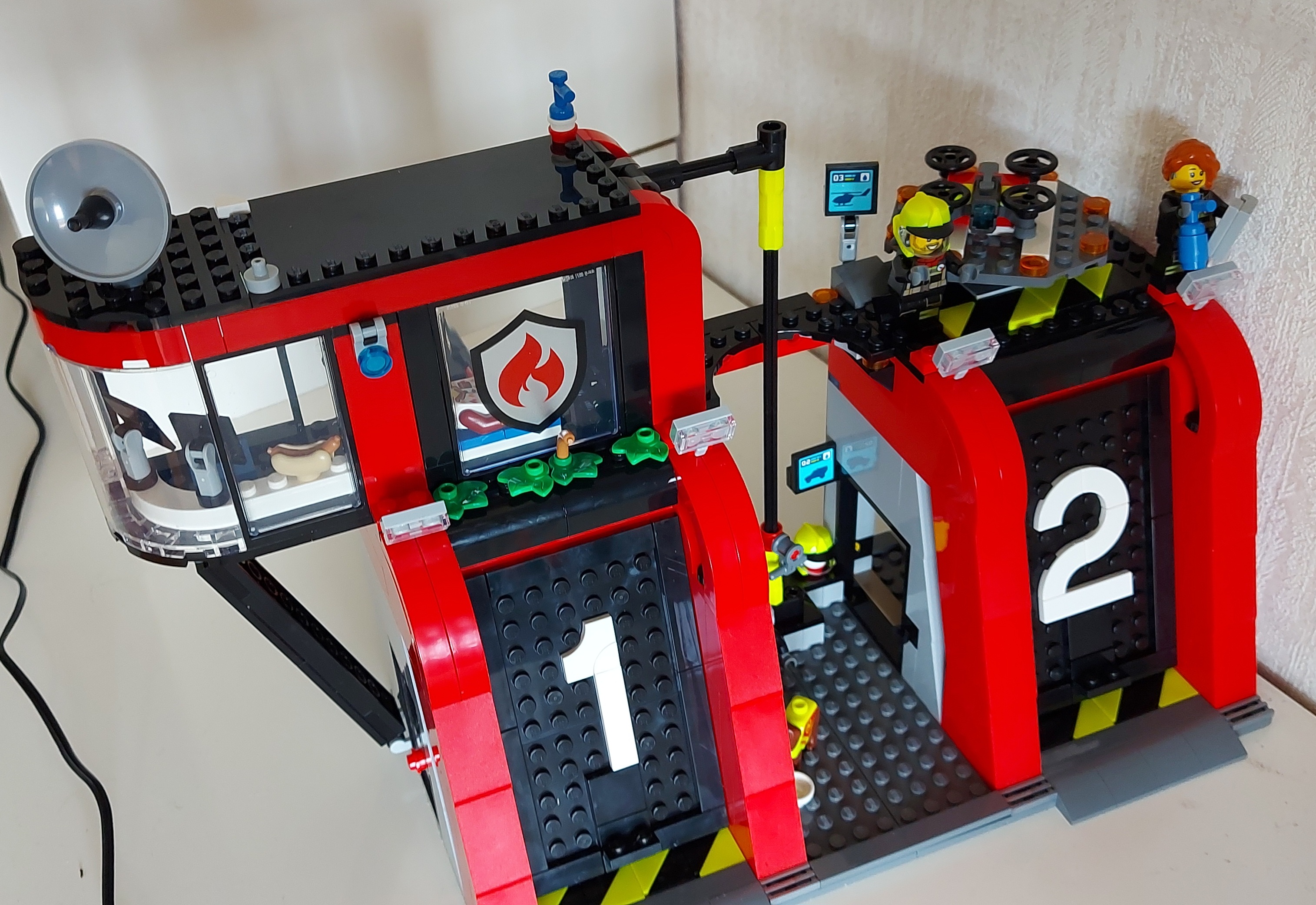 Lego city set nya Brandstation 60414..jpg